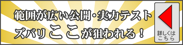 公開テスト対策講座